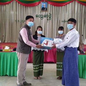 ထန်တလန်မြို့ COVID-19 ရောဂါကာကွယ်၊ ထိန်းချုပ်၊ ကုသနိုင်ရေး ချင်းပြည်နယ်အစိုးရအဖွဲ့ ပြည်နယ်လူမှုရေးဝန်ကြီးနှင့်တာဝန်ရှိသူများ ကွင်းဆင်းဆောင်ရွက်